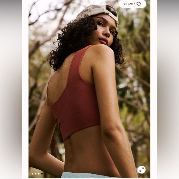 NWT Free People Movement Good Karma Square-Neck Bra - Picture 3 of 11